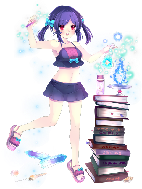 キャラクター水着イラスト（フル）2021