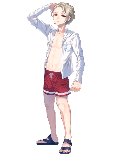 キャラクター水着イラスト（フル）2021