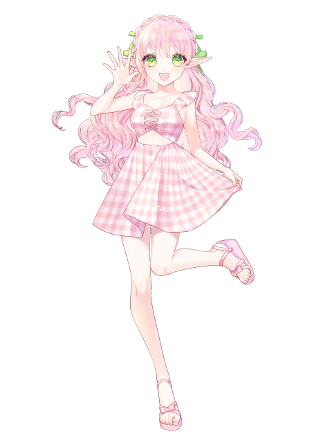 キャラクター水着イラスト（フル）2021