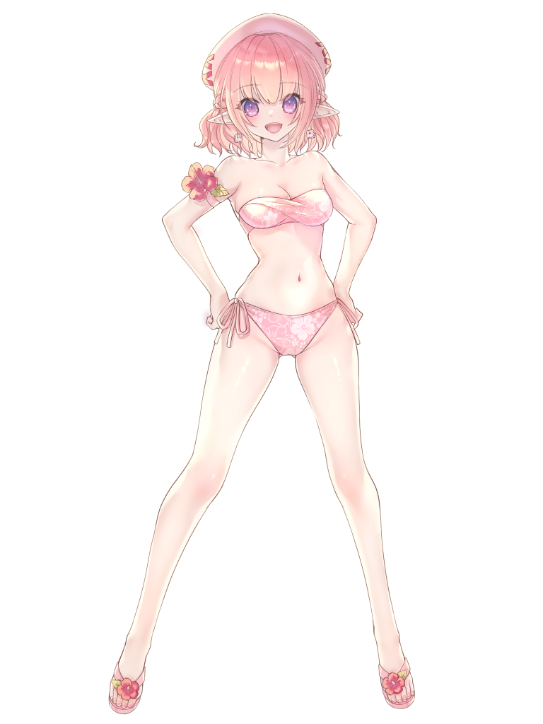 キャラクター水着イラスト（フル）2021