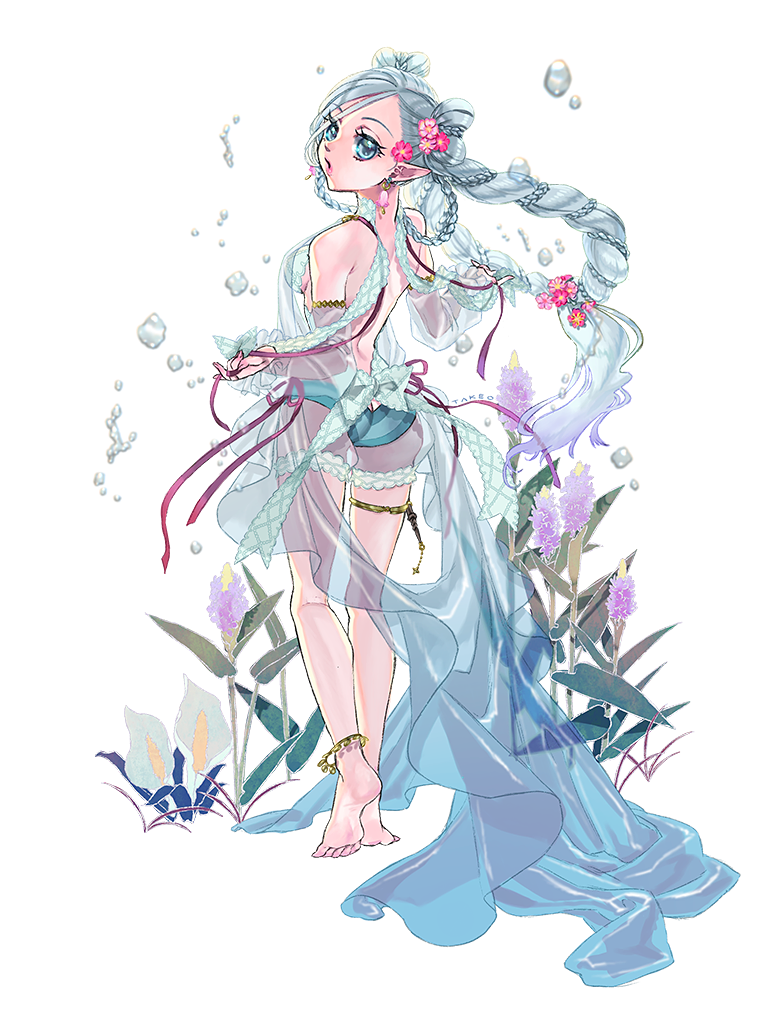 キャラクター水着イラスト（フル）2021