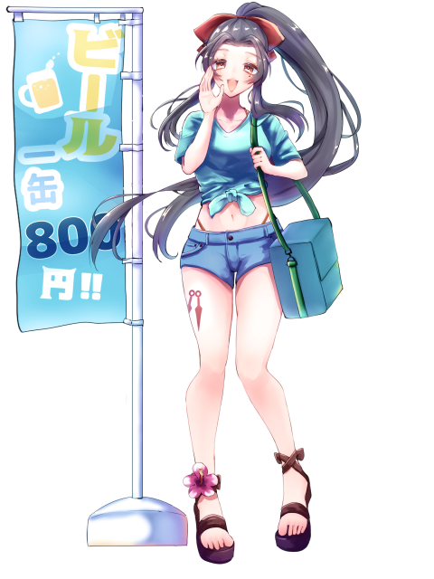 キャラクター水着イラスト（フル）2021
