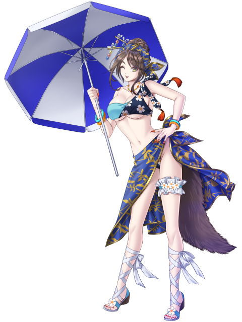 キャラクター水着イラスト（フル）2021