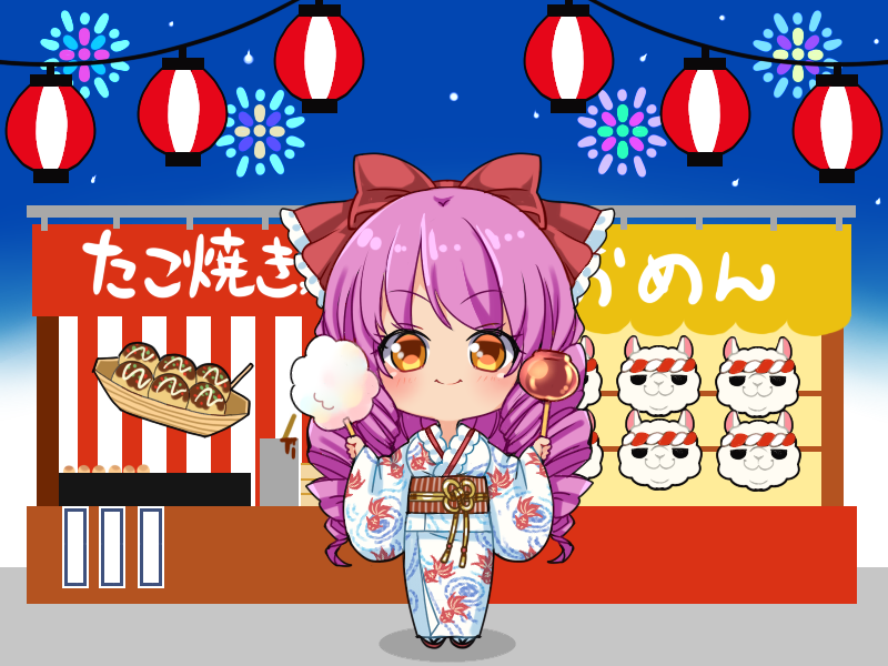 集合イラスト2021（祭）