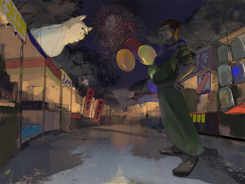 集合イラスト2021（祭）