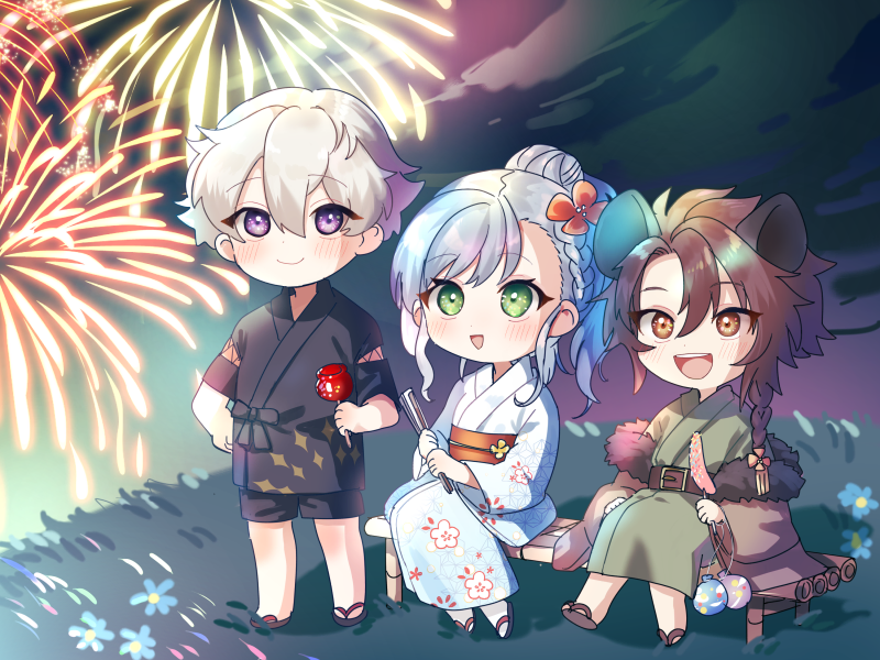 集合イラスト2021（祭）