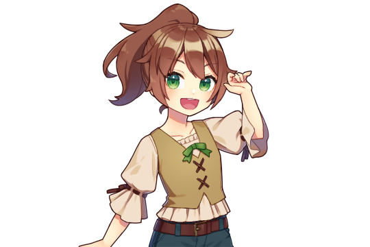 キャラクターイラスト（ハーフ）