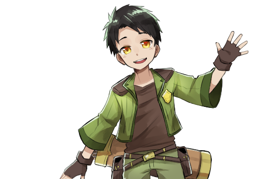 キャラクターイラスト（ハーフ）