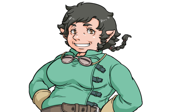 キャラクターイラスト（ハーフ）