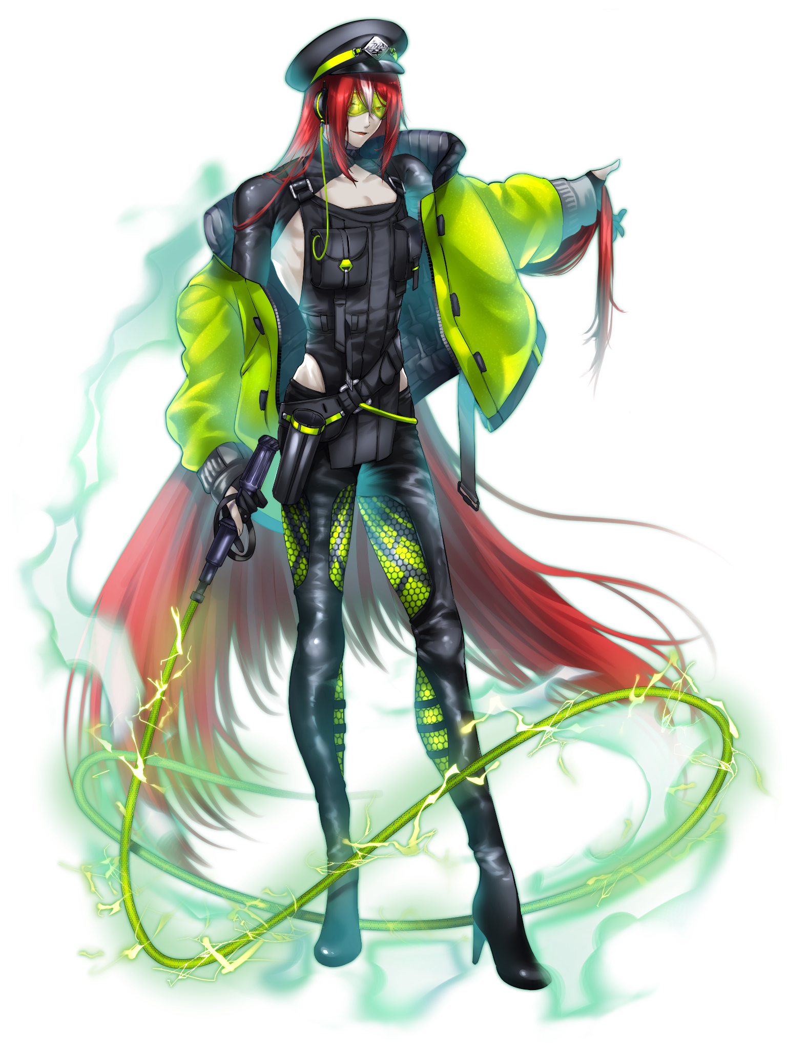 電脳戦潜アプリェーリ キャラクターイラスト（フル）