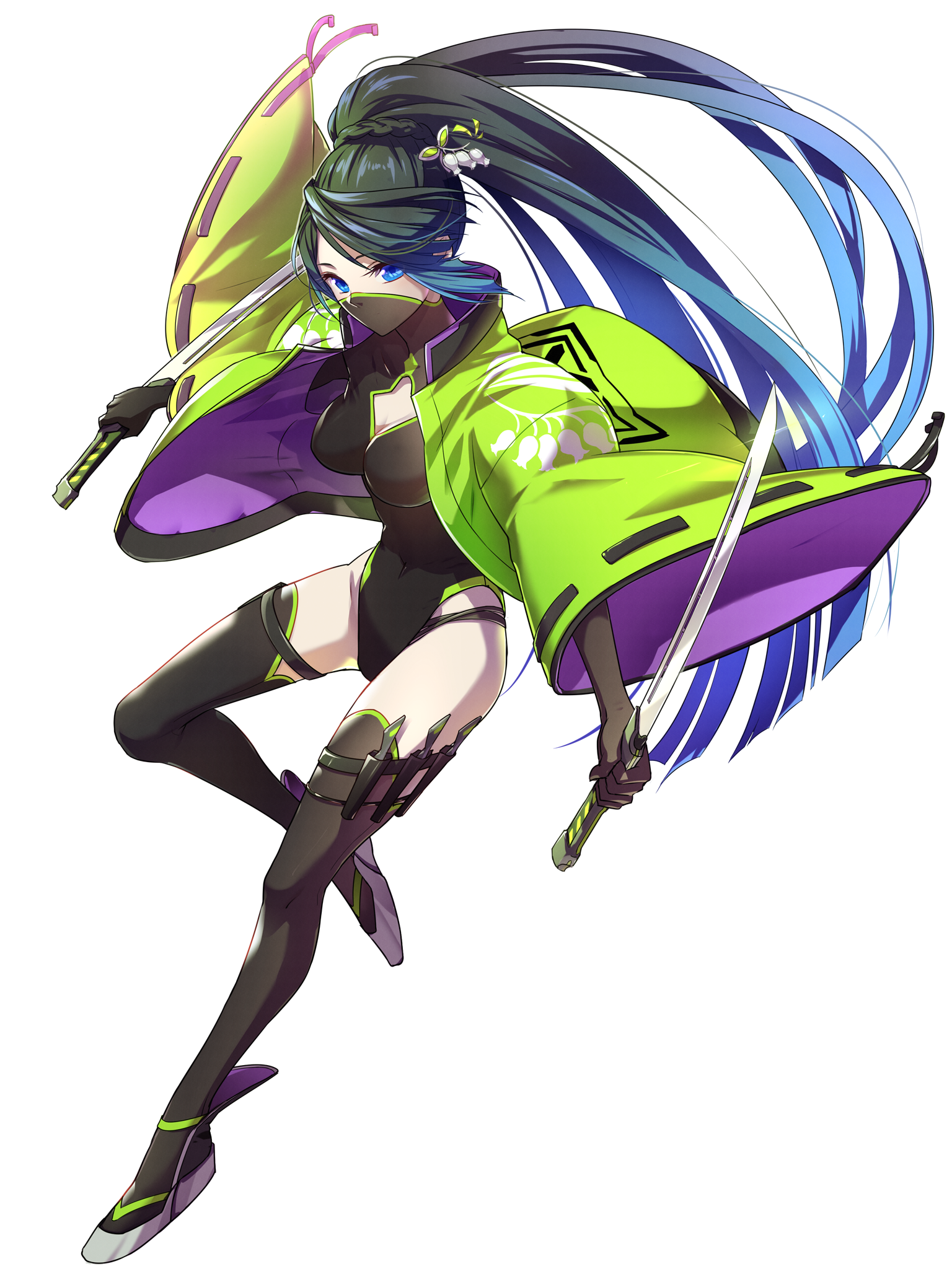 電脳戦潜アプリェーリ キャラクターイラスト（フル）