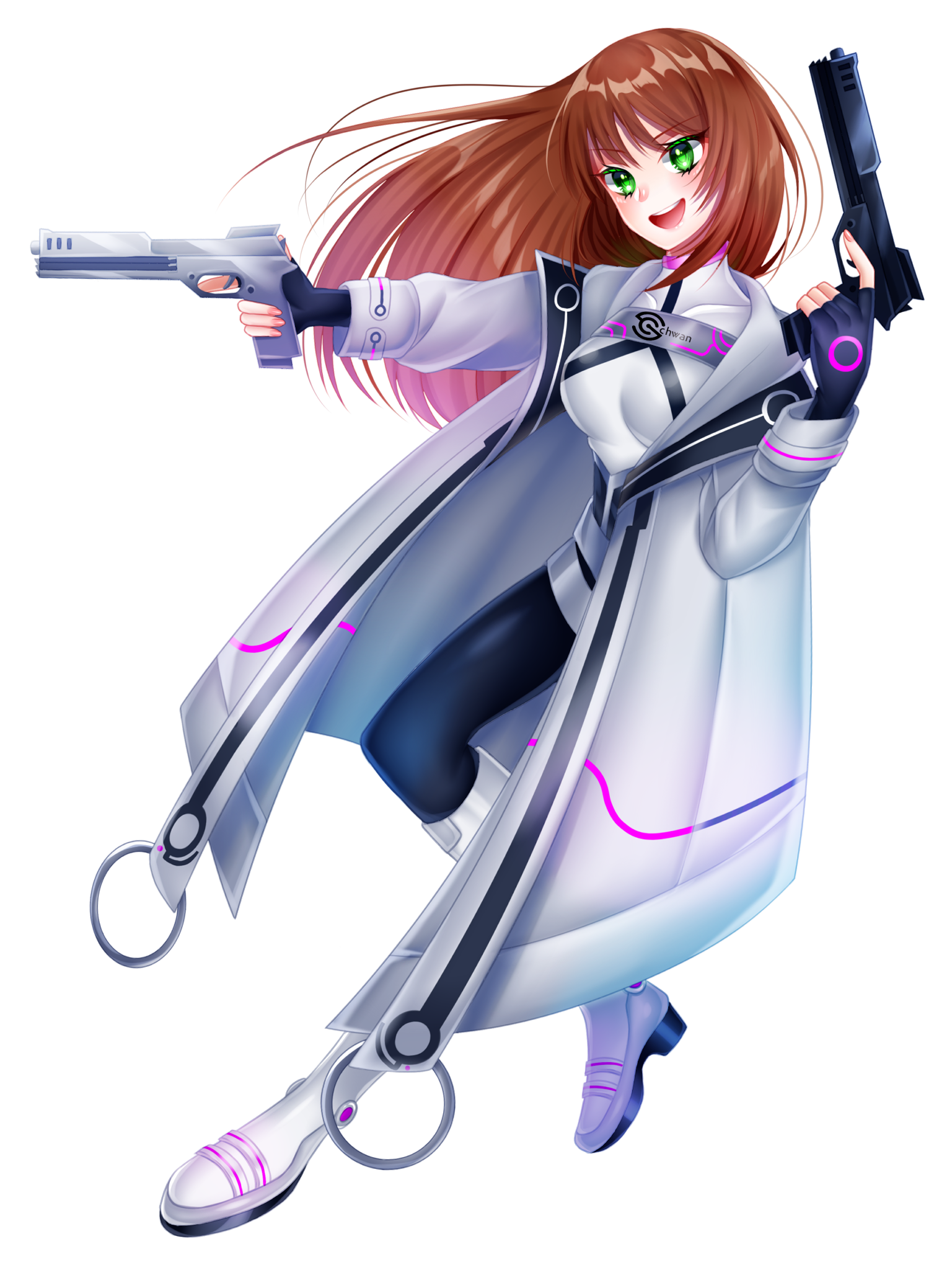 電脳戦潜アプリェーリ キャラクターイラスト（フル）