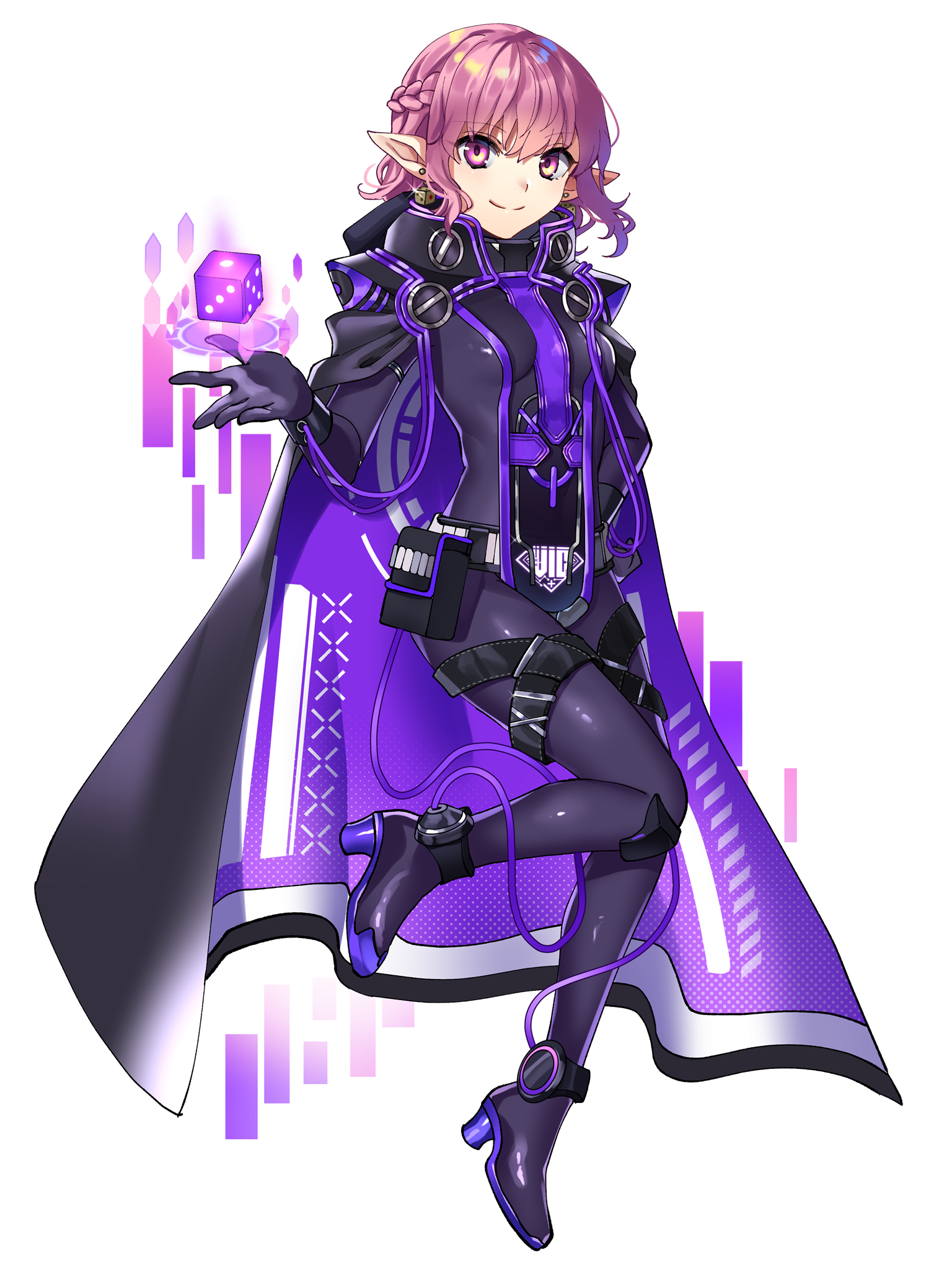 電脳戦潜アプリェーリ キャラクターイラスト（フル）