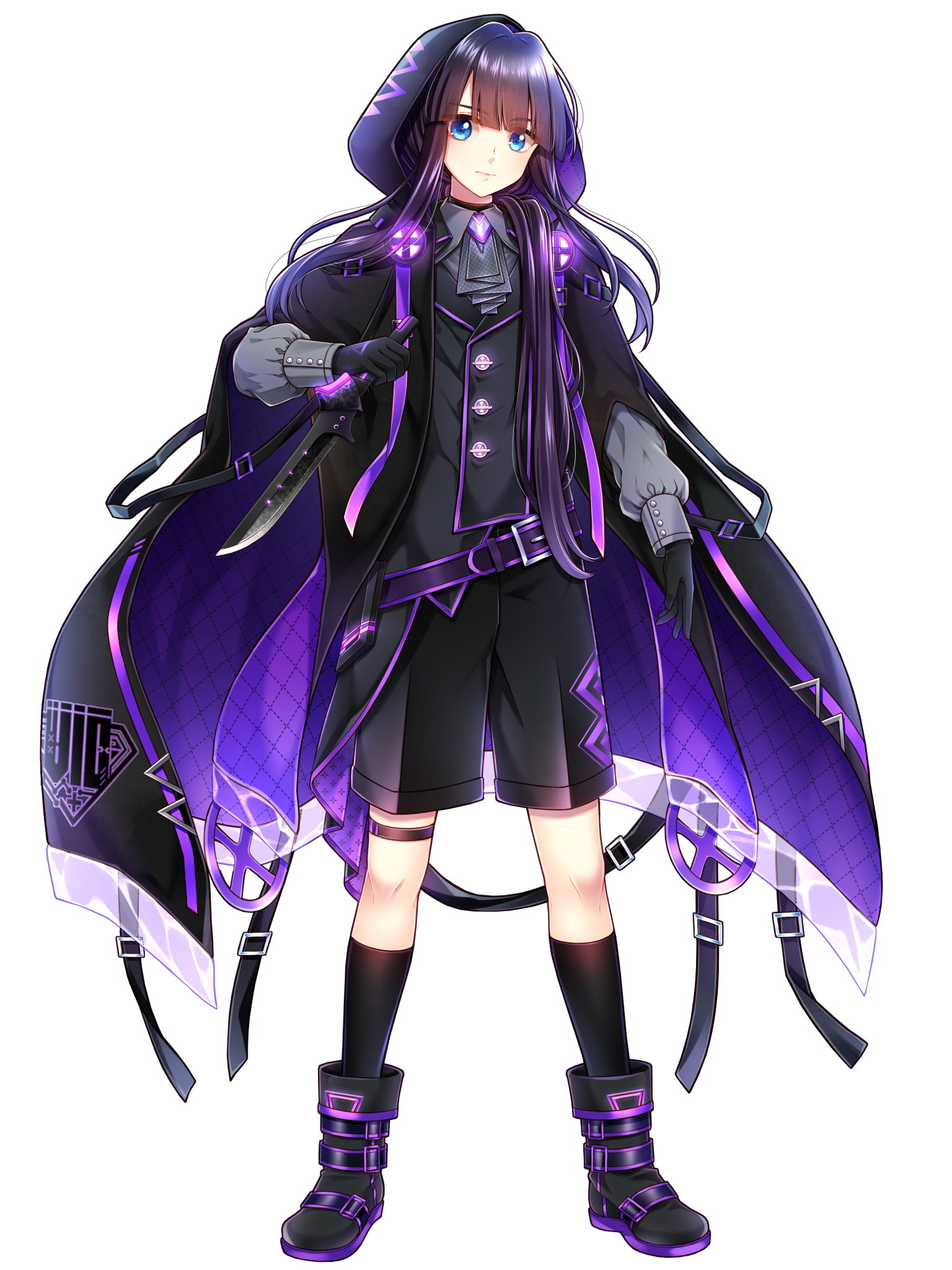 電脳戦潜アプリェーリ キャラクターイラスト（フル）