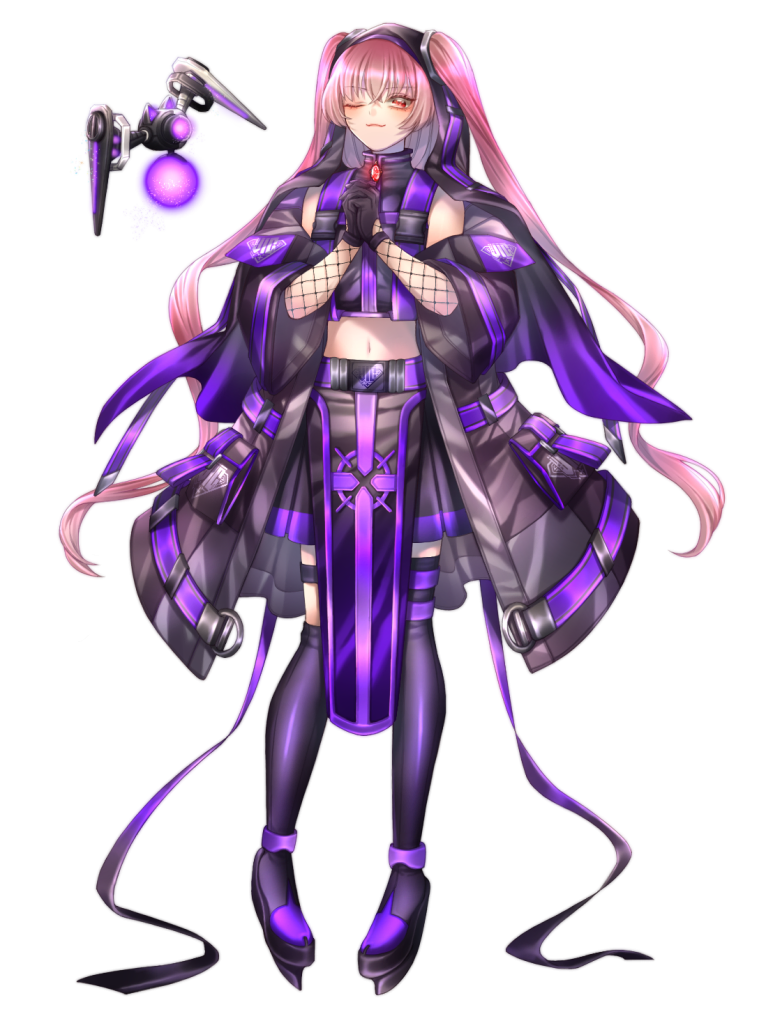 電脳戦潜アプリェーリ キャラクターイラスト（フル）
