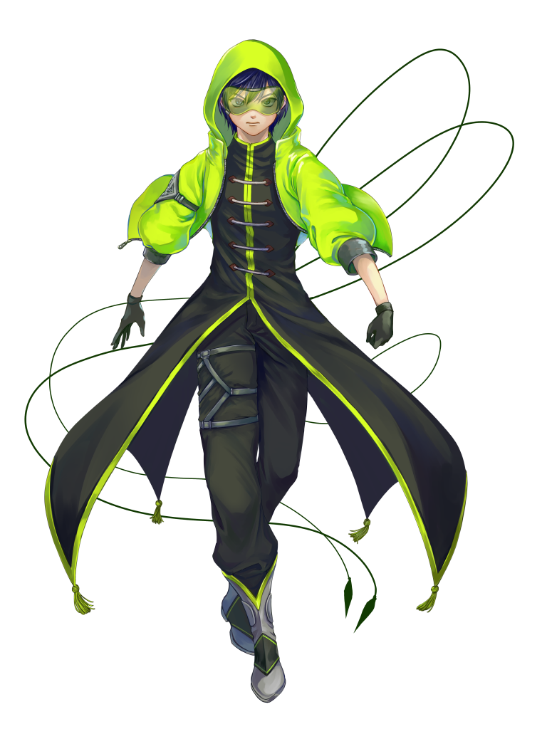 電脳戦潜アプリェーリ キャラクターイラスト（フル）
