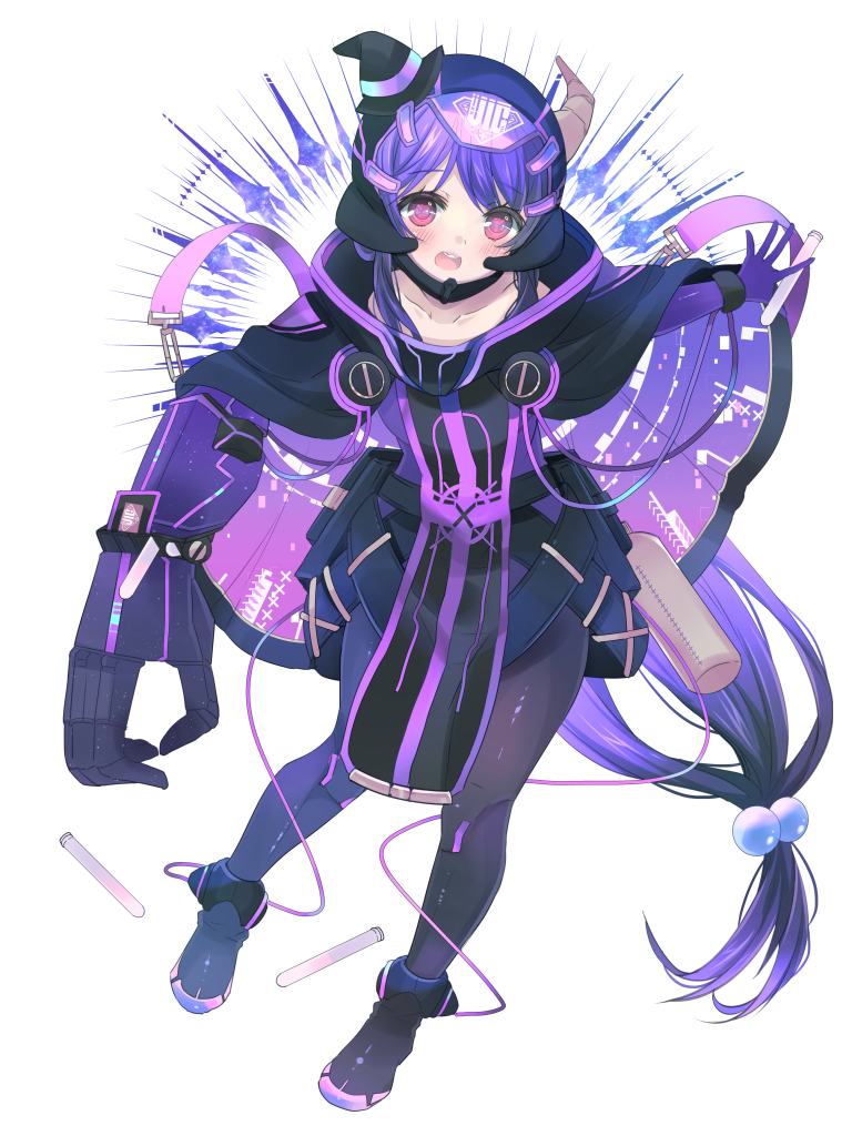 電脳戦潜アプリェーリ キャラクターイラスト（フル）