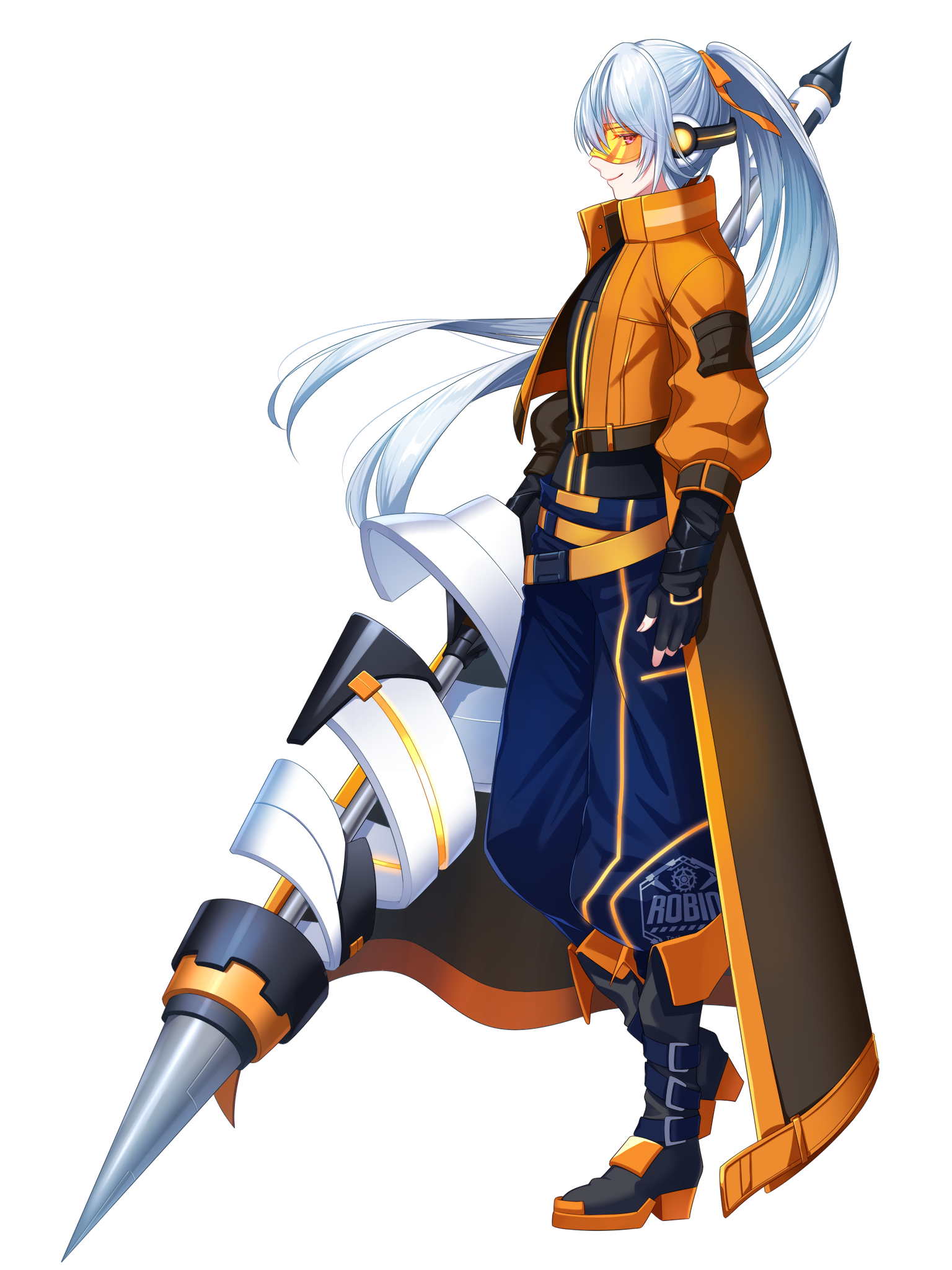 電脳戦潜アプリェーリ キャラクターイラスト（フル）