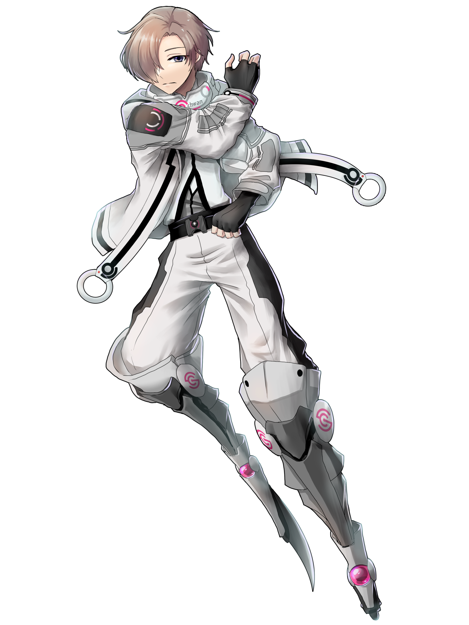 電脳戦潜アプリェーリ キャラクターイラスト（フル）