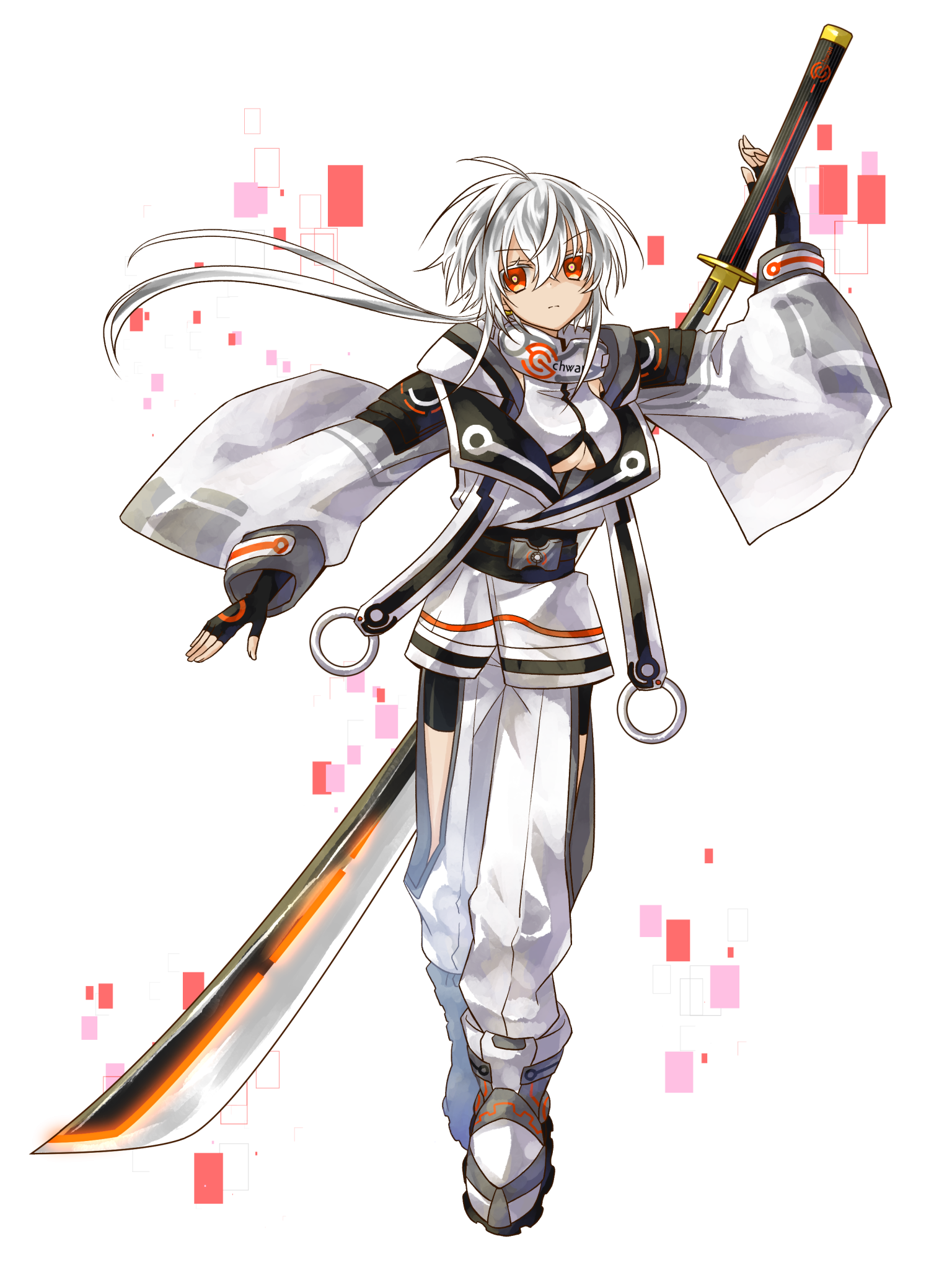 電脳戦潜アプリェーリ キャラクターイラスト（フル）