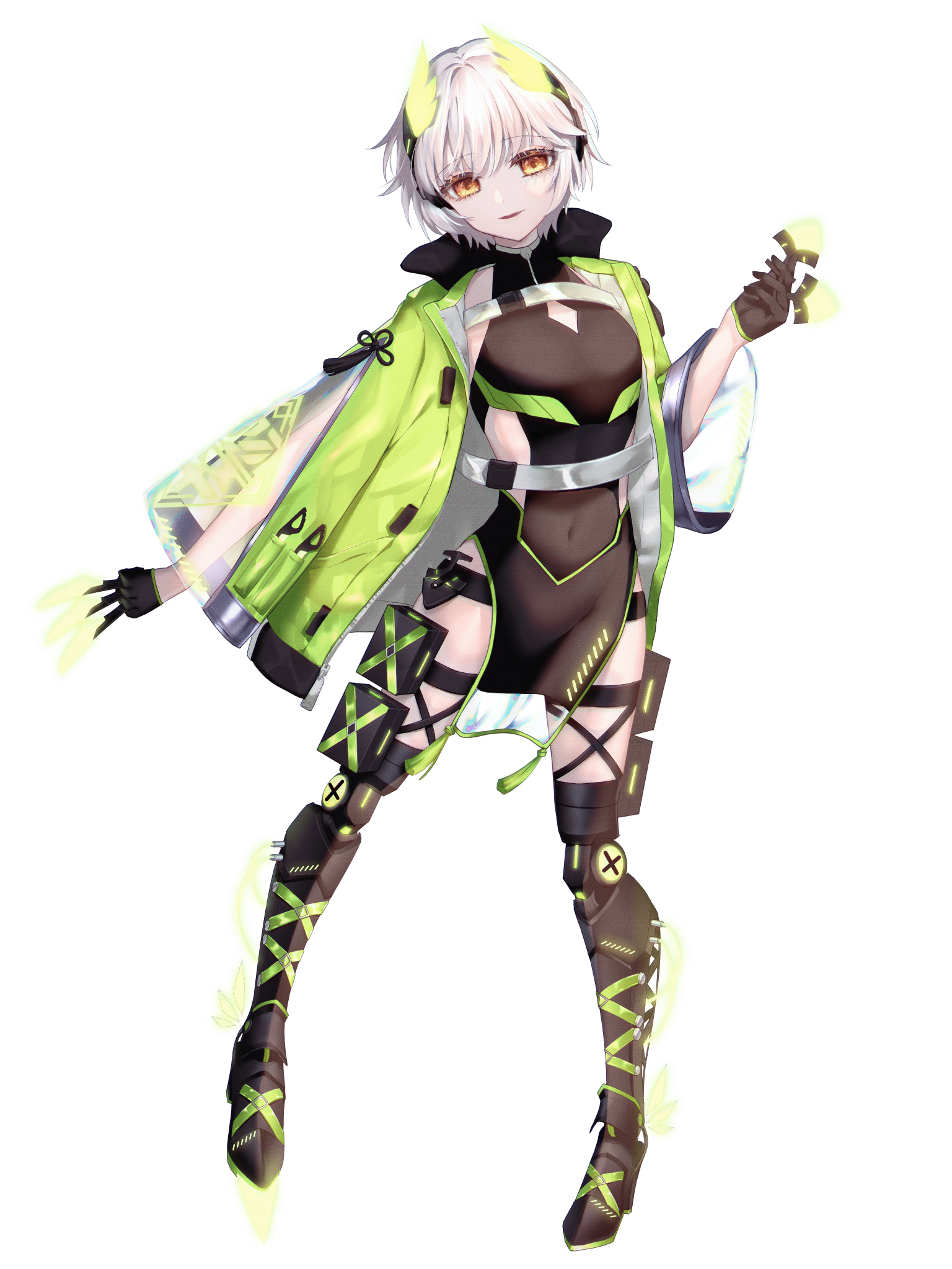 電脳戦潜アプリェーリ キャラクターイラスト（フル）