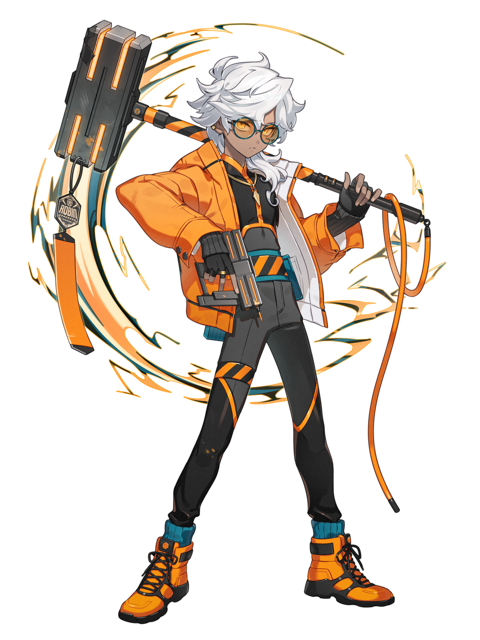 電脳戦潜アプリェーリ キャラクターイラスト（フル）