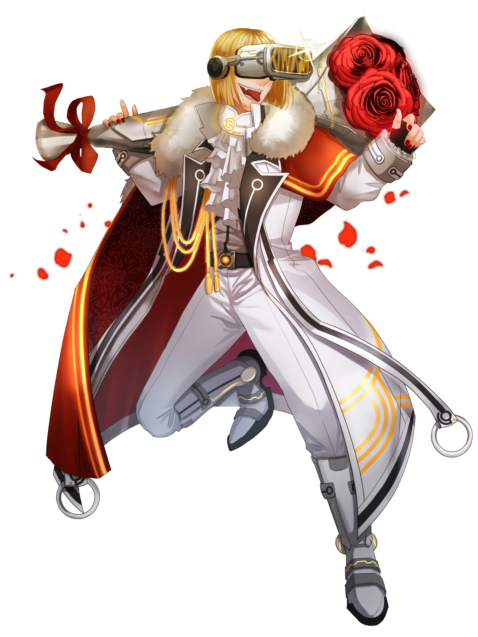 電脳戦潜アプリェーリ キャラクターイラスト（フル）