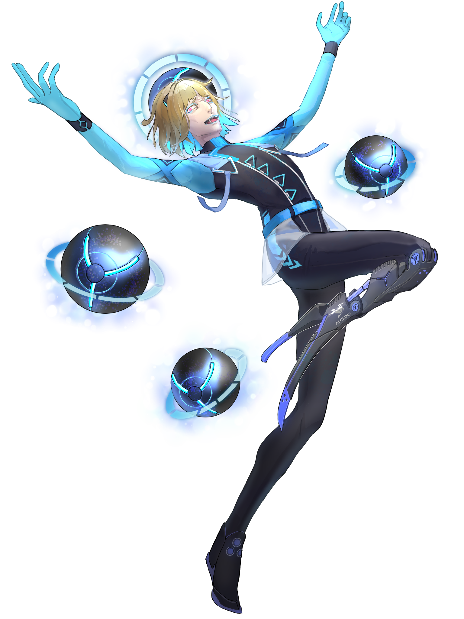 電脳戦潜アプリェーリ キャラクターイラスト（フル）