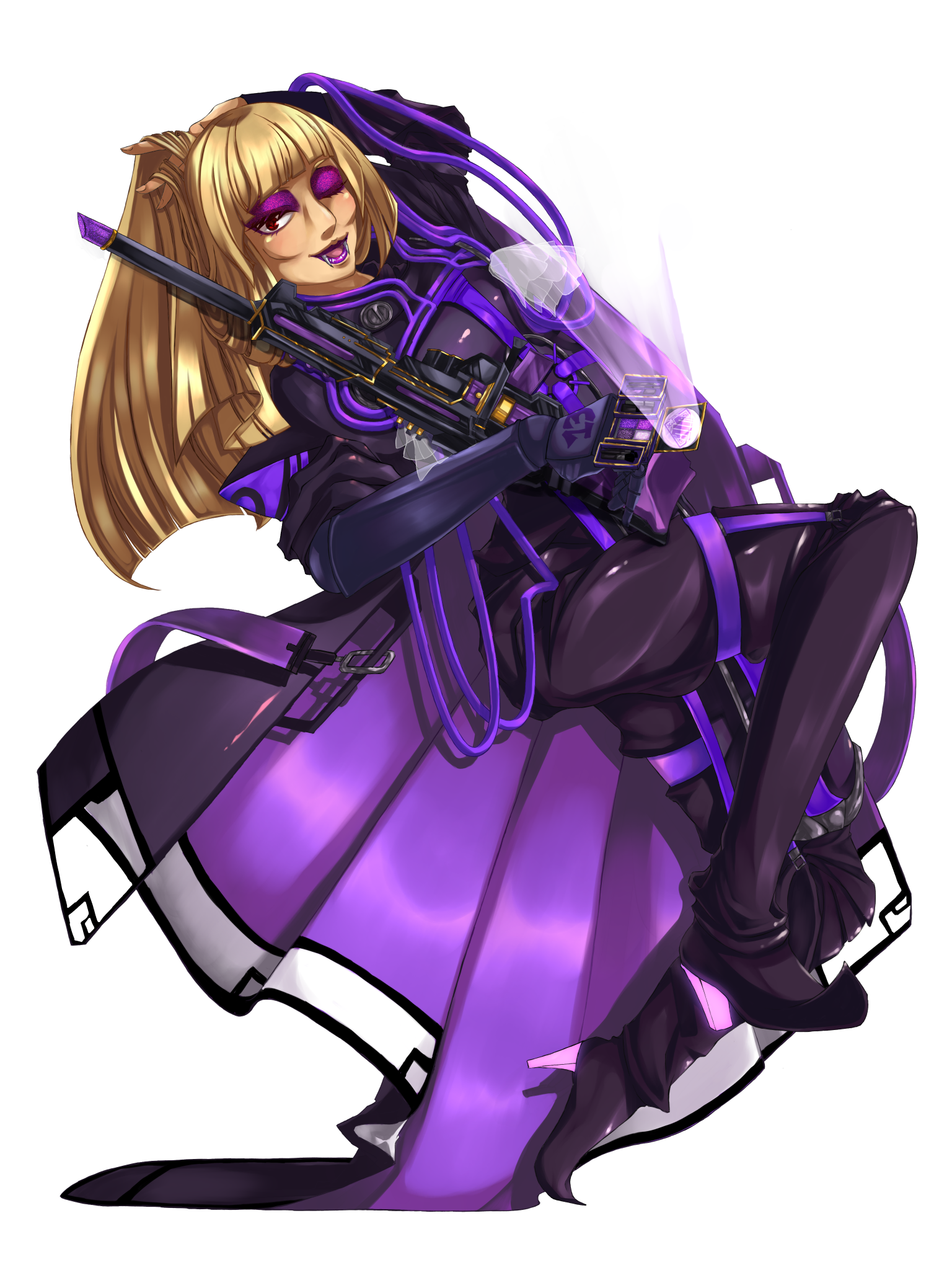 電脳戦潜アプリェーリ キャラクターイラスト（フル）
