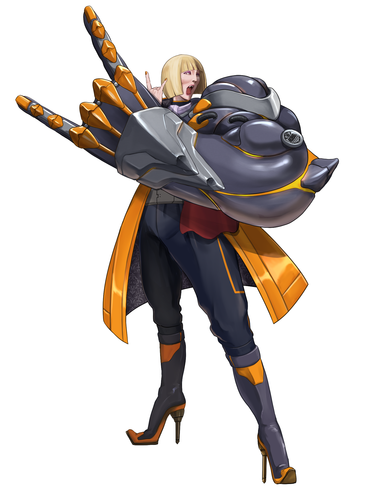 電脳戦潜アプリェーリ キャラクターイラスト（フル）