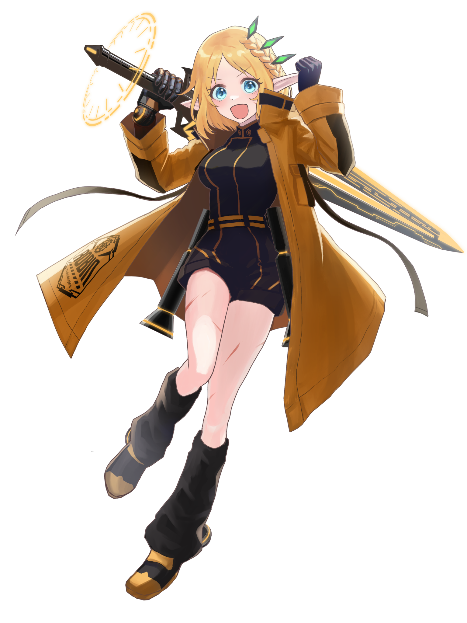 電脳戦潜アプリェーリ キャラクターイラスト（フル）