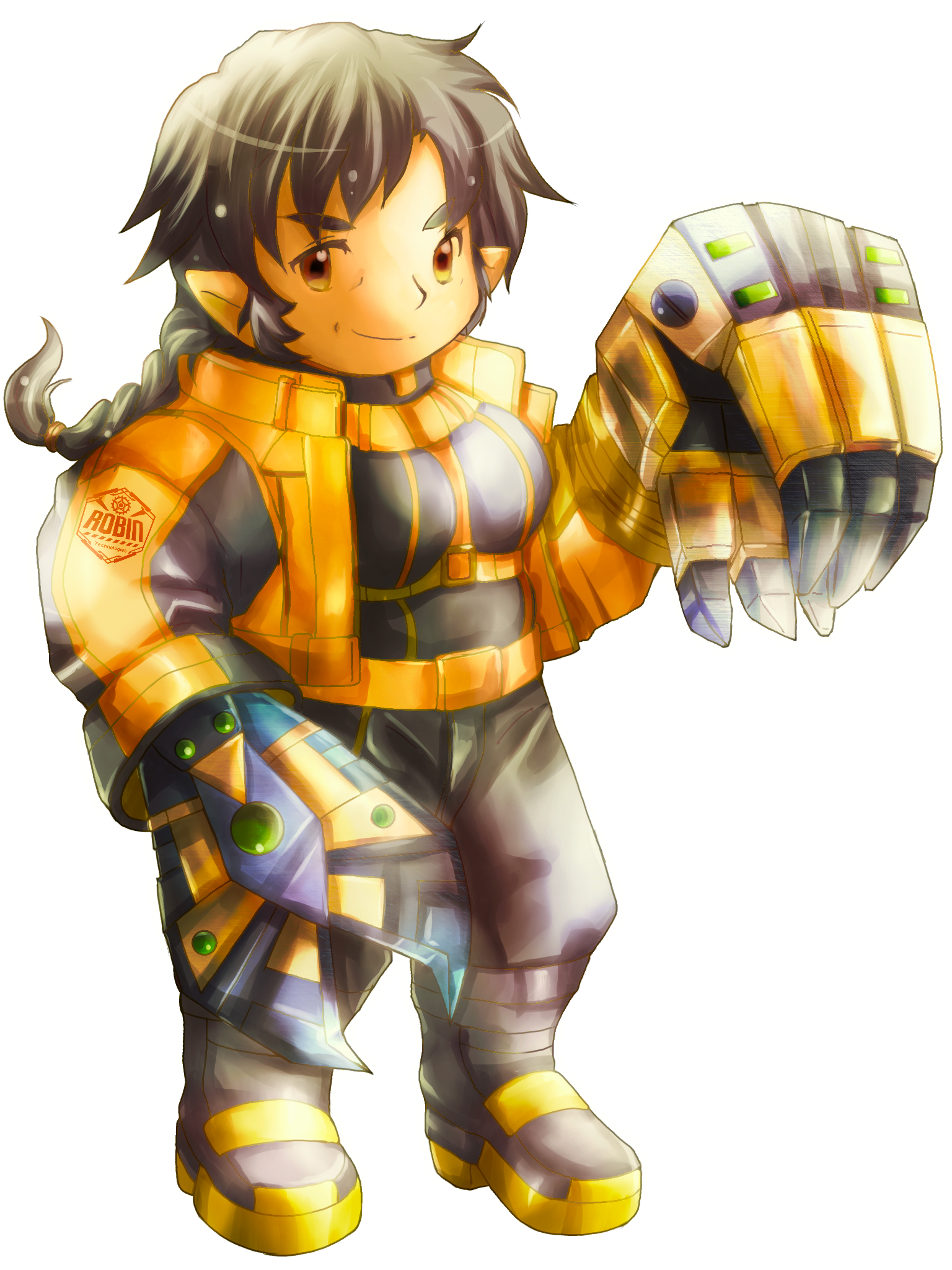 電脳戦潜アプリェーリ キャラクターイラスト（フル）