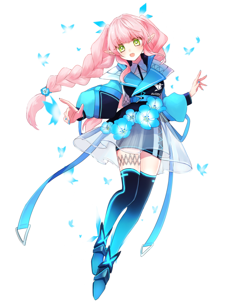 電脳戦潜アプリェーリ キャラクターイラスト（フル）
