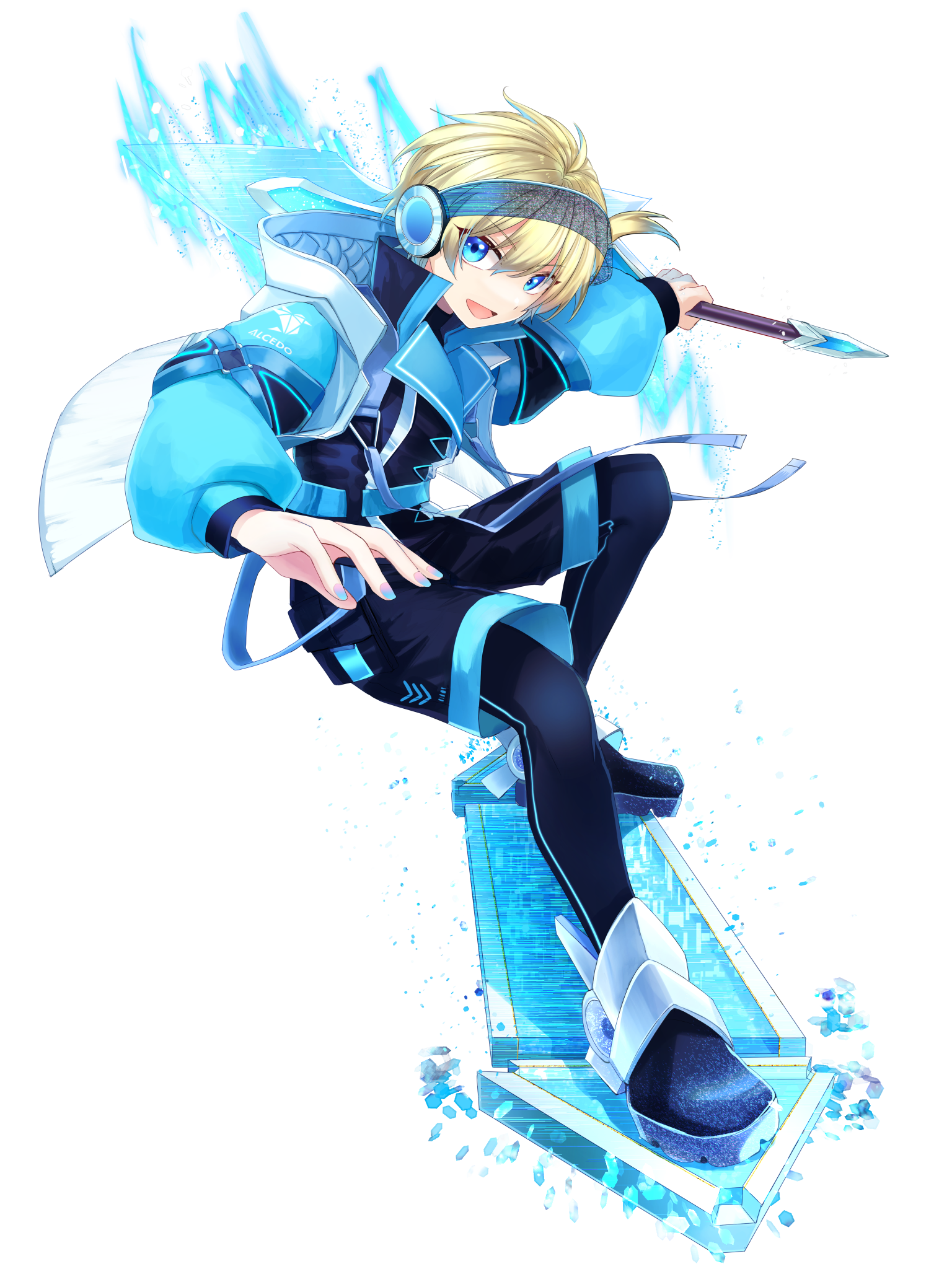 電脳戦潜アプリェーリ キャラクターイラスト（フル）