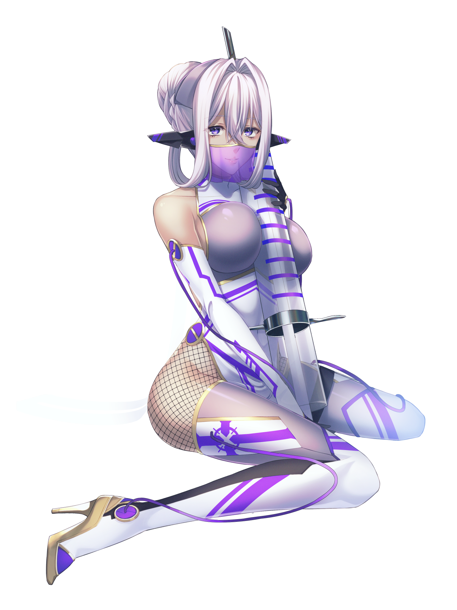 電脳戦潜アプリェーリ キャラクターイラスト（フル）