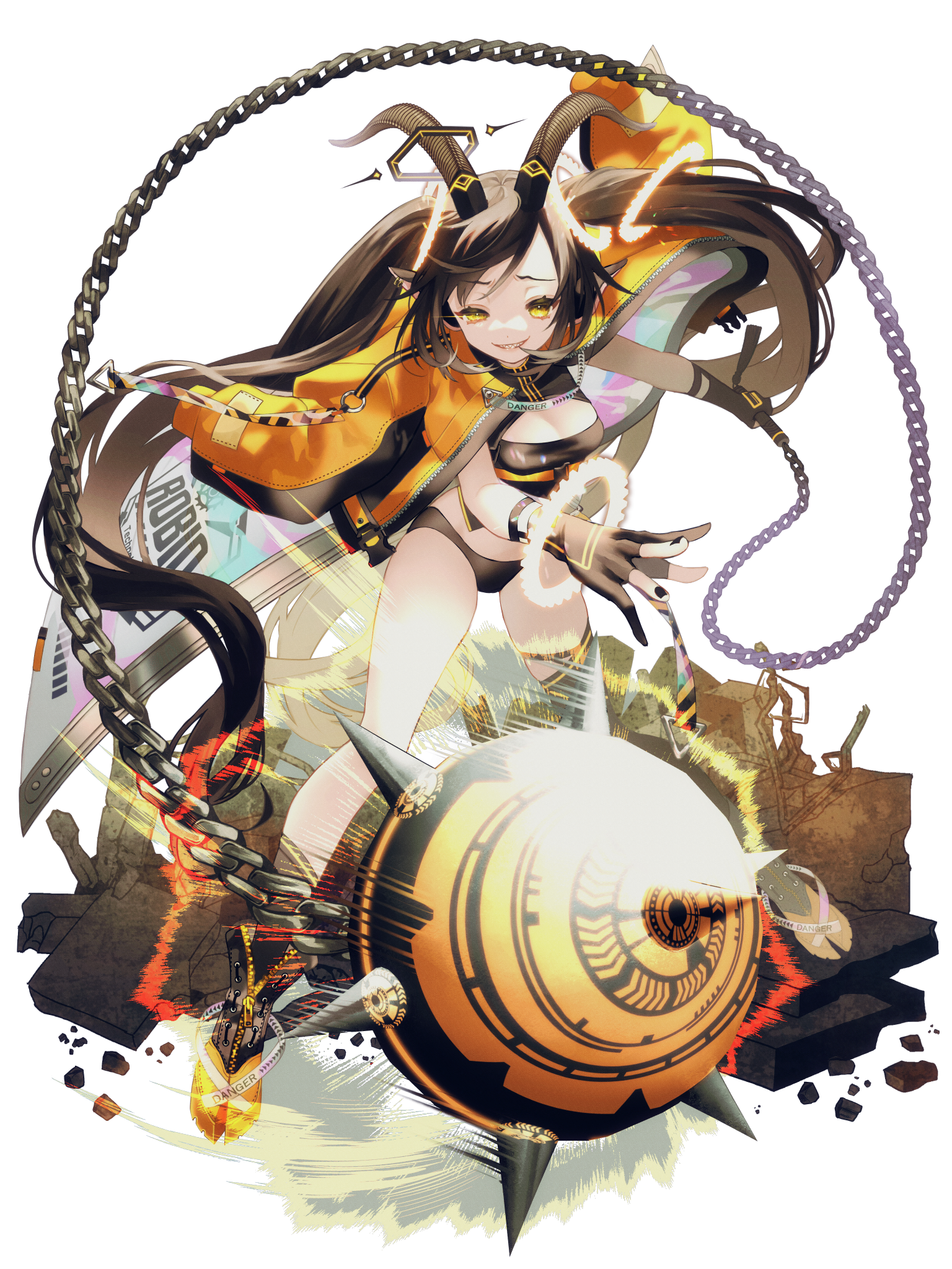電脳戦潜アプリェーリ キャラクターイラスト（フル）