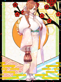 アルパカ謹賀新年キャラクターイラスト（フル）2021