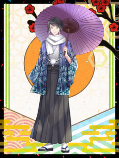 アルパカ謹賀新年キャラクターイラスト（フル）2021