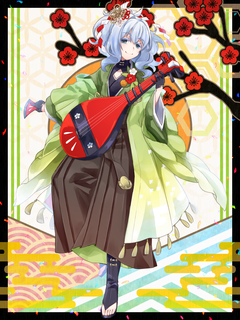 アルパカ謹賀新年キャラクターイラスト（フル）2021