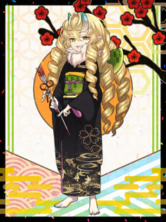 アルパカ謹賀新年キャラクターイラスト（フル）2021