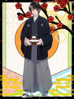 アルパカ謹賀新年キャラクターイラスト（フル）2021