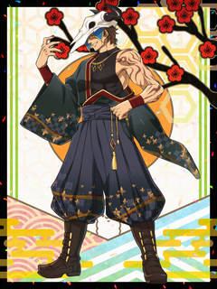アルパカ謹賀新年キャラクターイラスト（フル）2021
