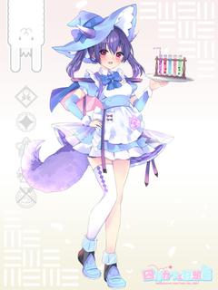 四月カフェ狂想曲 キャラクターイラスト（フル）