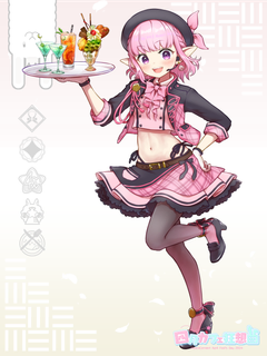 四月カフェ狂想曲 キャラクターイラスト（フル）