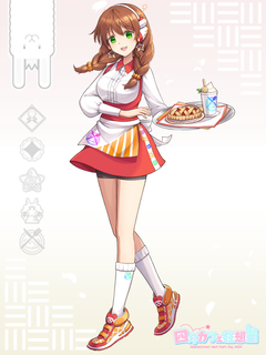 四月カフェ狂想曲 キャラクターイラスト（フル）