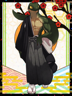 アルパカ謹賀新年キャラクターイラスト（フル）2021