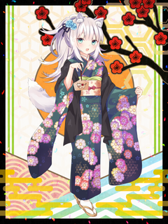アルパカ謹賀新年キャラクターイラスト（フル）2021