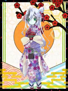 アルパカ謹賀新年キャラクターイラスト（フル）2021
