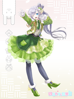 四月カフェ狂想曲 キャラクターイラスト（フル）