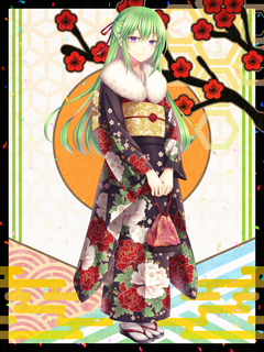 アルパカ謹賀新年キャラクターイラスト（フル）2021